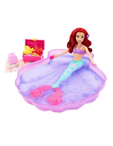 Muñeca Ariel Agua y Arena HWB39 DISNEY PRINCESS MATTEL