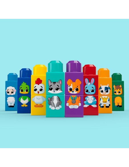 Tractor Construye y Empareja JKG33 MEGA BLOKS
