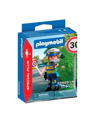 Policía con Radar de Velocidad 72029 PLAYMOBIL