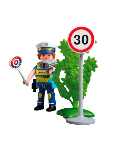 Policía con Radar de Velocidad 72029 PLAYMOBIL