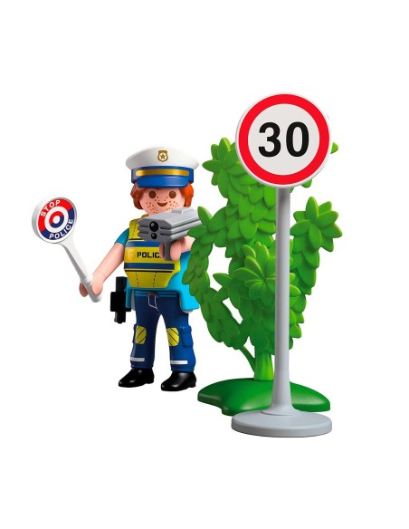 Policía con Radar de Velocidad 72029 PLAYMOBIL
