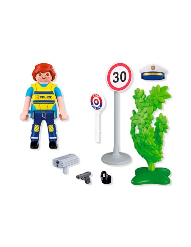 Policía con Radar de Velocidad 72029 PLAYMOBIL