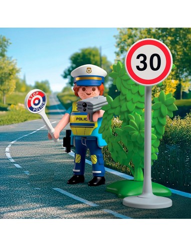 Policía con Radar de Velocidad 72029 PLAYMOBIL