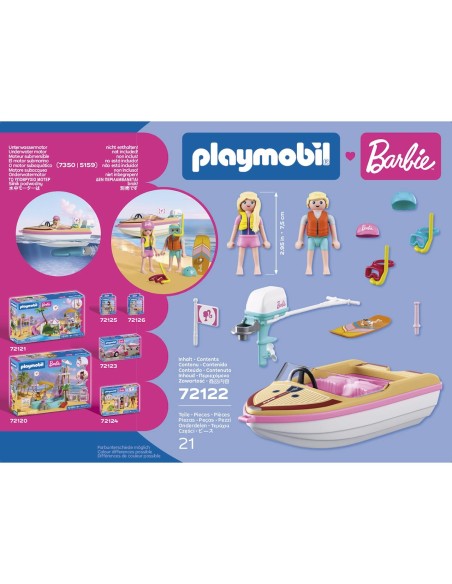 Barbie: Barco de Aventuras 72122 BARBIE PLAYMOBIL