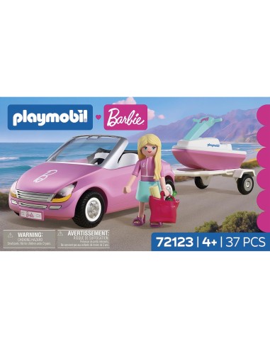 Barbie: Descapotable 72123 BARBIE PLAYMOBIL