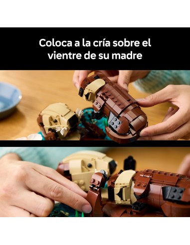 Nutrias Marina a flote 21366 LEGO