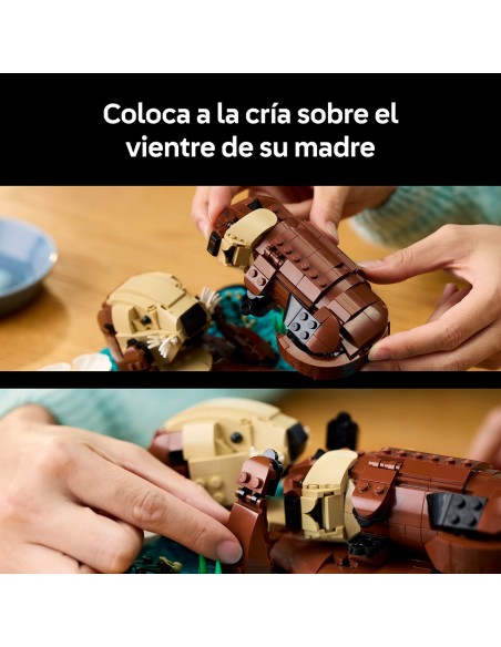 Nutrias Marina a flote 21366 LEGO