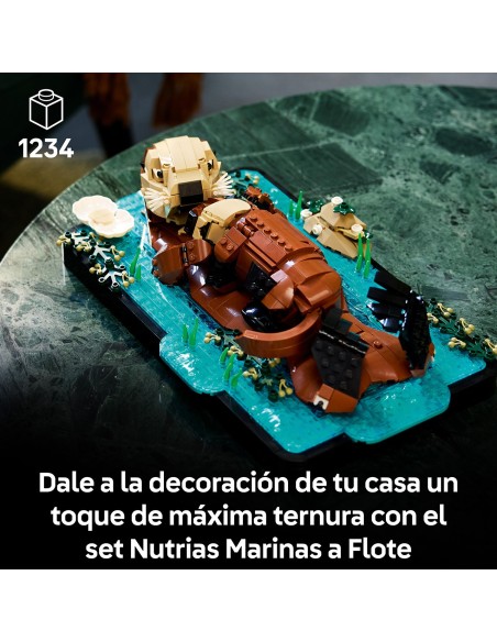Nutrias Marina a flote 21366 LEGO