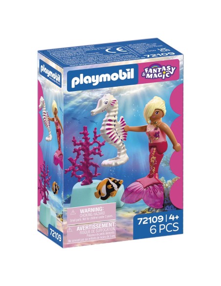 Sirena con Caballito de mar 72109 PLAYMOBIL