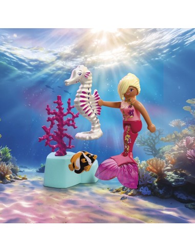 Sirena con Caballito de mar 72109 PLAYMOBIL