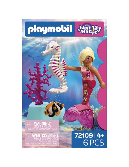 Sirena con Caballito de mar 72109 PLAYMOBIL