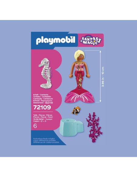 Sirena con Caballito de mar 72109 PLAYMOBIL
