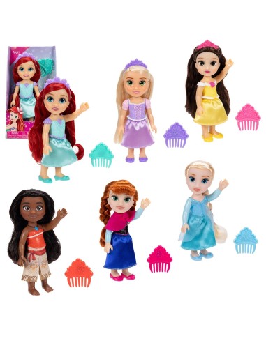 Mini Muñecas Princesas Disney con peine 278214 DISNEY PRINCESS JAKKS PACIFIC