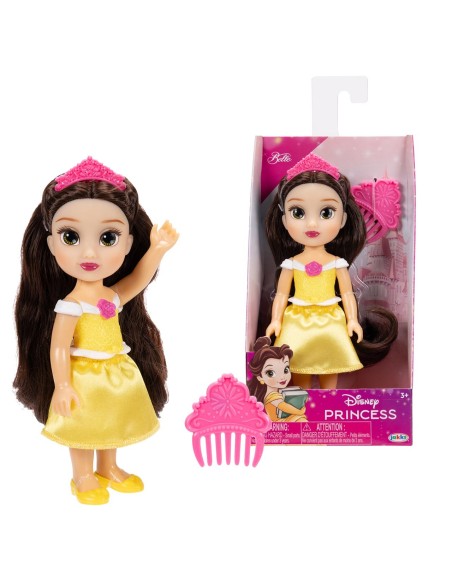 Mini Muñecas Princesas Disney con peine 278214 DISNEY PRINCESS JAKKS PACIFIC