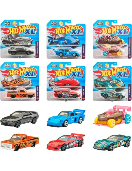 Coches de carreras XL 1:32 JKL02 HOT WHEELS