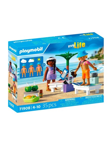 Pareja en la playa 71908 PLAYMOBIL
