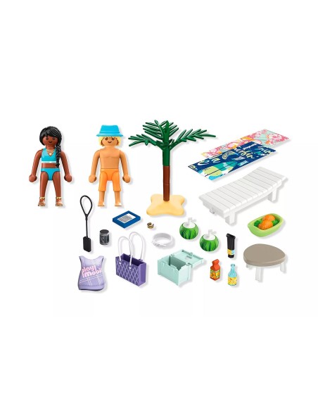 Pareja en la playa 71908 PLAYMOBIL