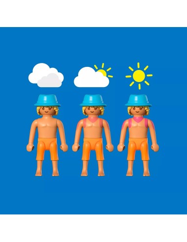 Pareja en la playa 71908 PLAYMOBIL
