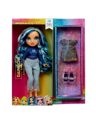 Muñeca Rainbow High Style Icons - Skyler 431619 RAINBOW HIGH MGA