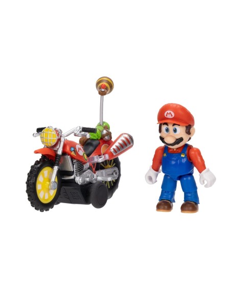 Figura Mario con Vehículo 432334 SUPER MARIO JAKKS PACIFIC