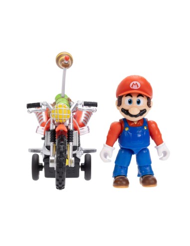 Figura Mario con Vehículo 432334 SUPER MARIO JAKKS PACIFIC
