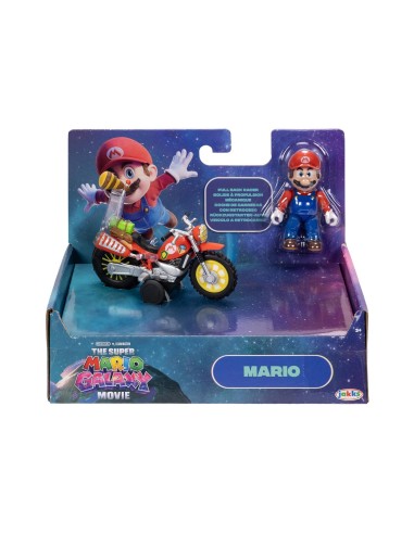 Figura Mario con Vehículo 432334 SUPER MARIO JAKKS PACIFIC