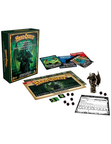 Heroquest La Cripta de la Oscuridad Perpetua G1798 HASBRO GAMES