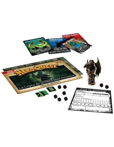 Heroquest La Cripta de la Oscuridad Perpetua G1798 HASBRO GAMES