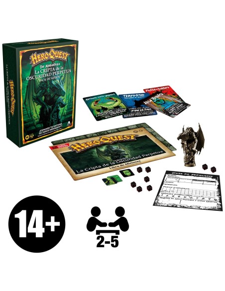 Heroquest La Cripta de la Oscuridad Perpetua G1798 HASBRO GAMES