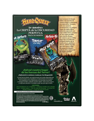 Heroquest La Cripta de la Oscuridad Perpetua G1798 HASBRO GAMES