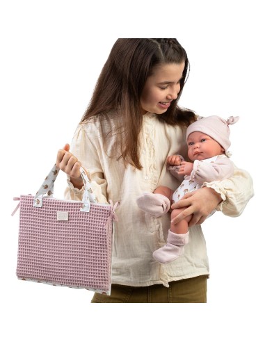 Muñeca Recién Nacida Nica bolso cambiador 50431 MUÑECAS ANTONIO JUAN