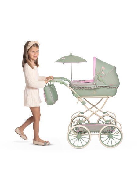 Coche de Muñecas Plegable con Sombrilla Botanic 81068 DECUEVAS