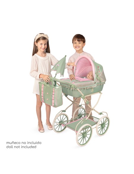 Coche de Muñecas Plegable con Sombrilla Botanic 81068 DECUEVAS