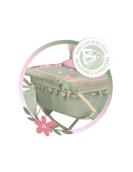 Coche de Muñecas Plegable con Sombrilla Botanic 81068 DECUEVAS