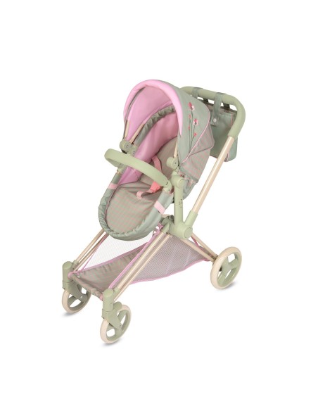 Coche de Muñecas 3x1 Plegable Botanic 81768 DECUEVAS