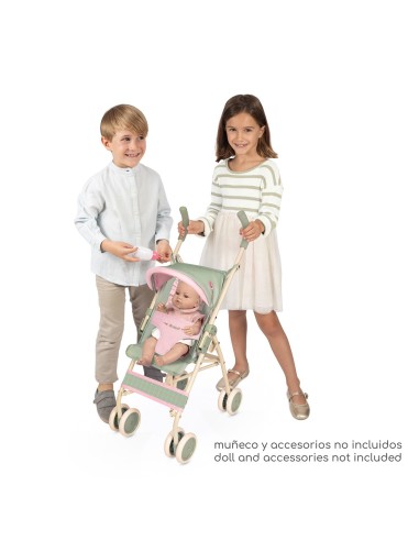 Silla de Muñecas Grande con capota Botanic 90168 DECUEVAS