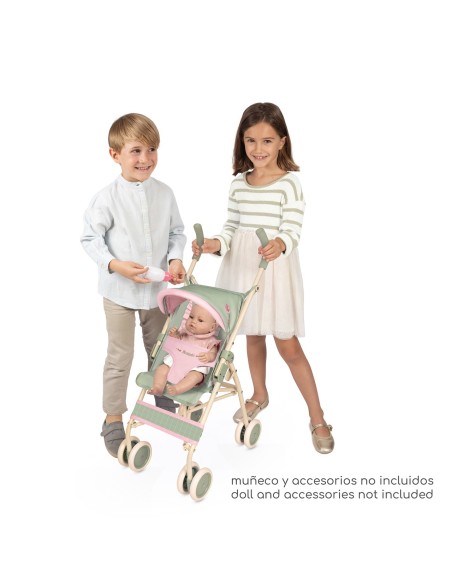 Silla de Muñecas Grande con capota Botanic 90168 DECUEVAS