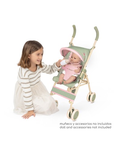 Silla de Muñecas Grande con capota Botanic 90168 DECUEVAS