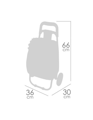Carro de Compra rosa Honey 52070 DECUEVAS