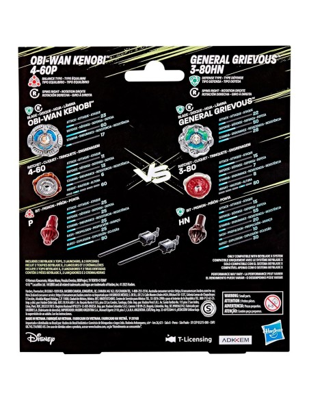 Beyblade X y Star Wars G1694 BEYBLADE HASBRO