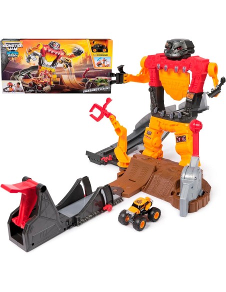Playset Smash y Bot 6075205 MONSTER JAM SPIN MASTER