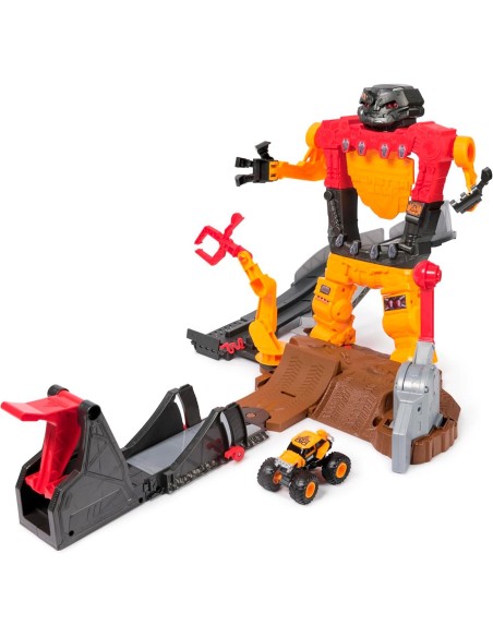 Playset Smash y Bot 6075205 MONSTER JAM SPIN MASTER