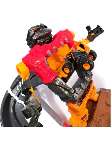 Playset Smash y Bot 6075205 MONSTER JAM SPIN MASTER
