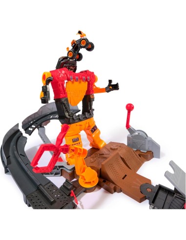 Playset Smash y Bot 6075205 MONSTER JAM SPIN MASTER