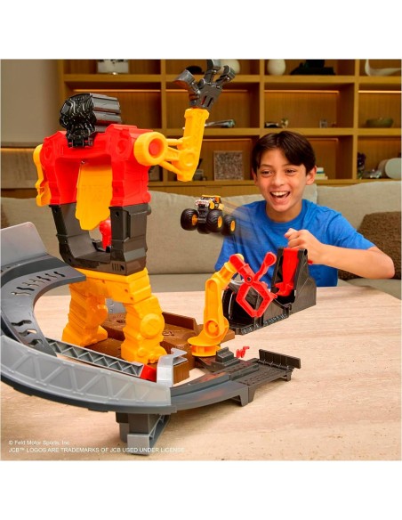 Playset Smash y Bot 6075205 MONSTER JAM SPIN MASTER