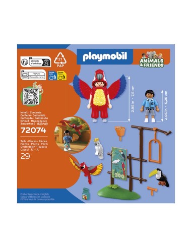 Zoo: Mascota 72074 PLAYMOBIL