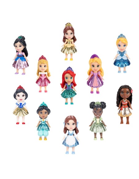 Mini Muñecas 7 cm Princesas Disney 253554-12-PQ-A2 DISNEY JAKKS PACIFIC