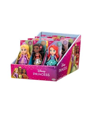 Mini Muñecas 7 cm Princesas Disney 253554-12-PQ-A2 DISNEY JAKKS PACIFIC