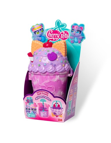 Cherry Pets Smomthie Fun Park - Kitten Twins PCPSP106IN10 MAGIC BOX