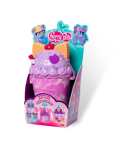 Cherry Pets Smomthie Fun Park - Kitten Twins PCPSP106IN10 MAGIC BOX